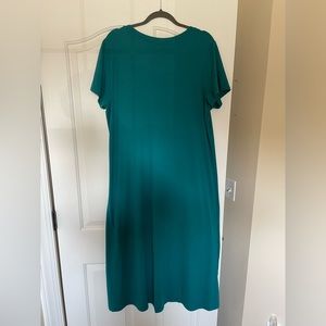 Cuddl Duds short sleeve maxi dress